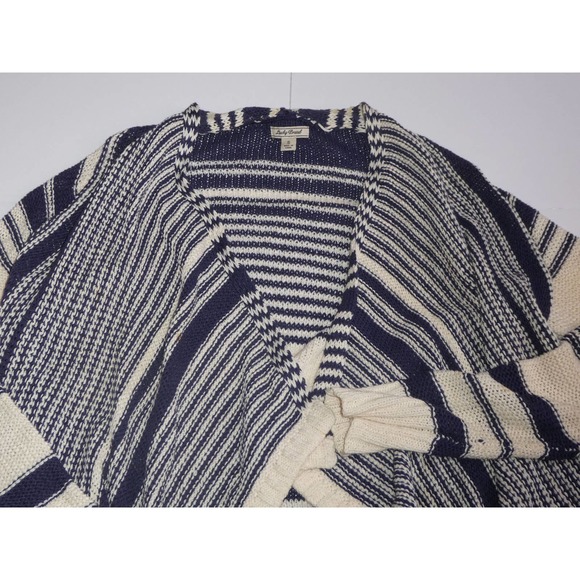 LUCKY BRAND open front cardigan sweater, small, very cool! - Picture 2 of 2